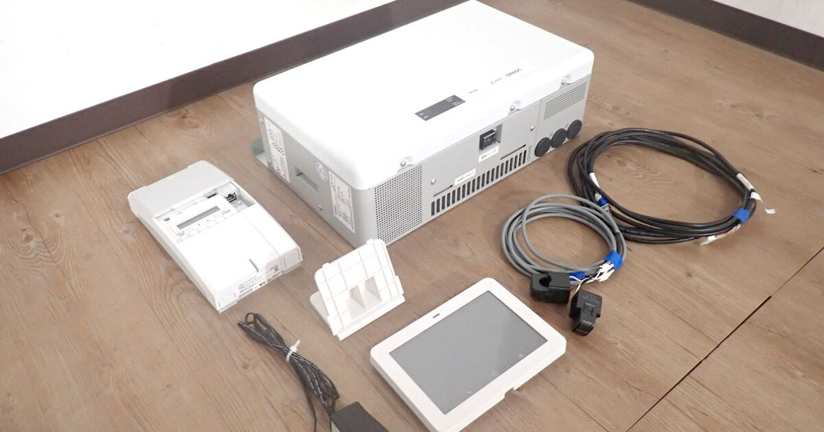 パワーコンディショナー OMRON KPK-A40 カラー表示ユニット KP-MU1P-D