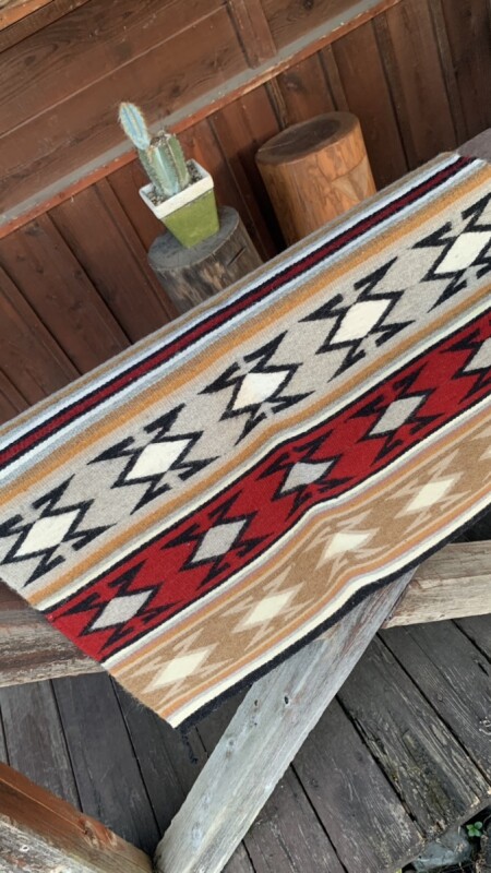 1970〜80年代 Navajo Rug ナバホラグ 64×100 - PHILLIP66