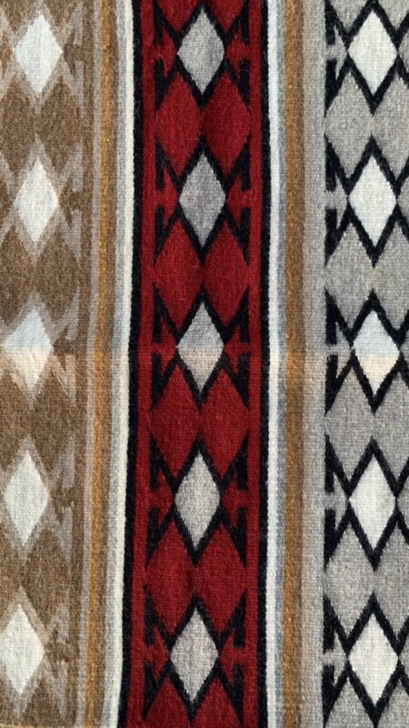 1970〜80年代 Navajo Rug ナバホラグ 64×100 - PHILLIP66