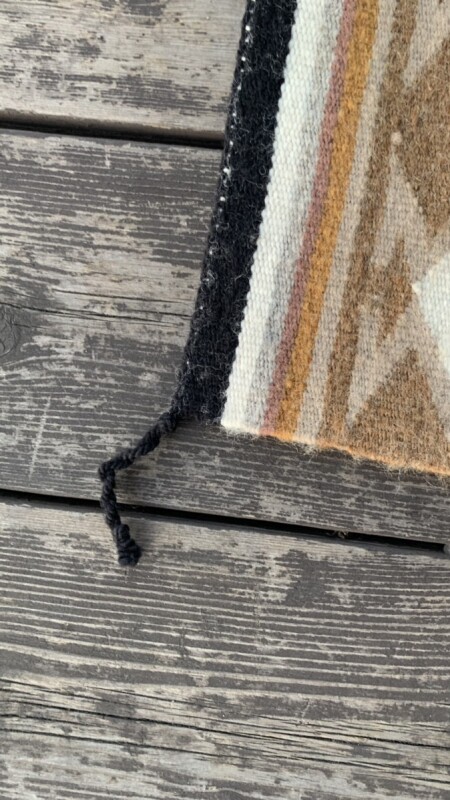 1970〜80年代 Navajo Rug ナバホラグ 64×100 - PHILLIP66