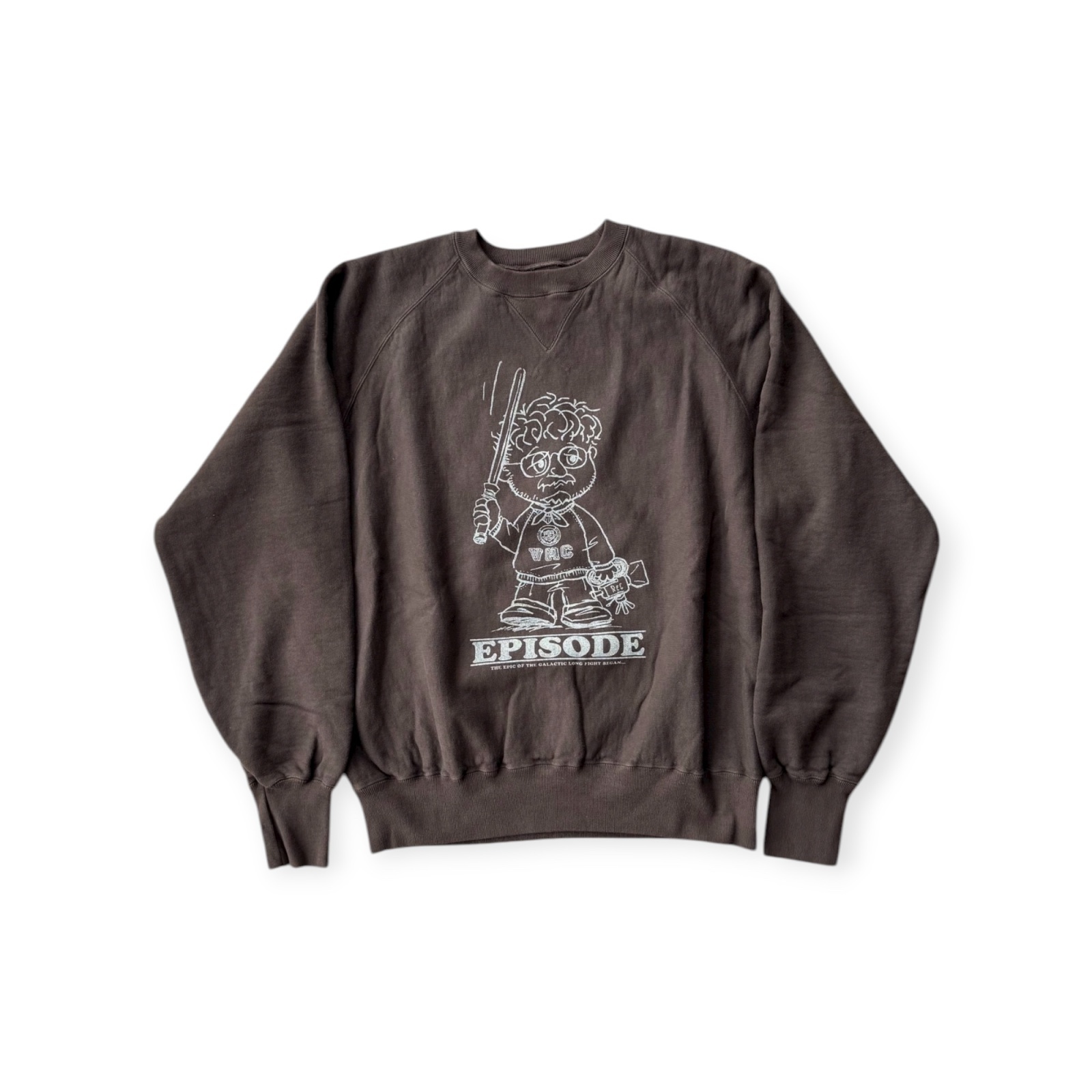GYPSY & SONS ジプシーアンドサンズ 80SWEAT V CREW EPISODE GRAY