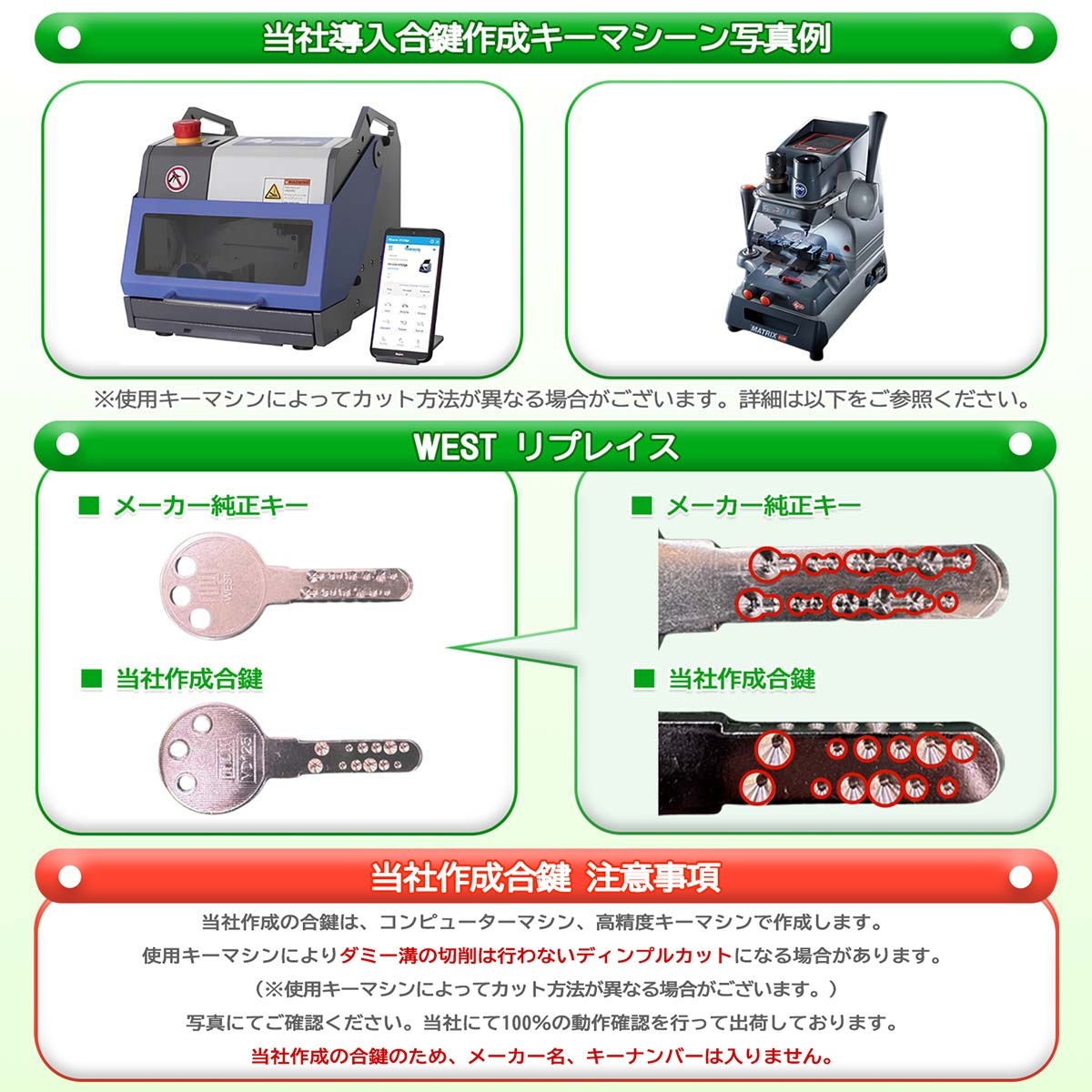 SHOWA,ユーシンショウワ IX-115対応 鍵交換用ノブ WEST 801 玉座セット