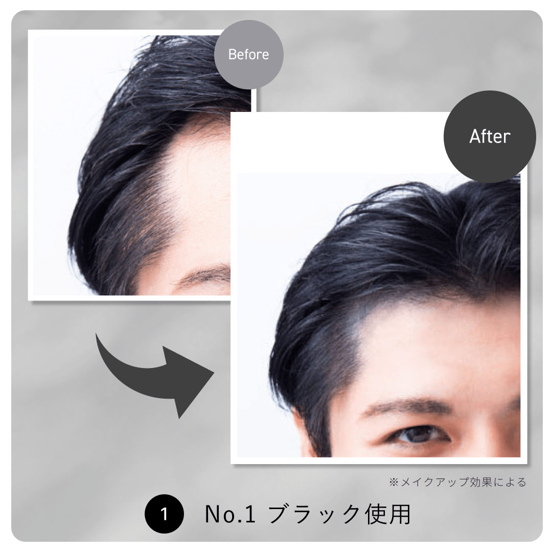 ルアン公式オンラインショップ /SMHメンズヘアファンデーション 3本セット