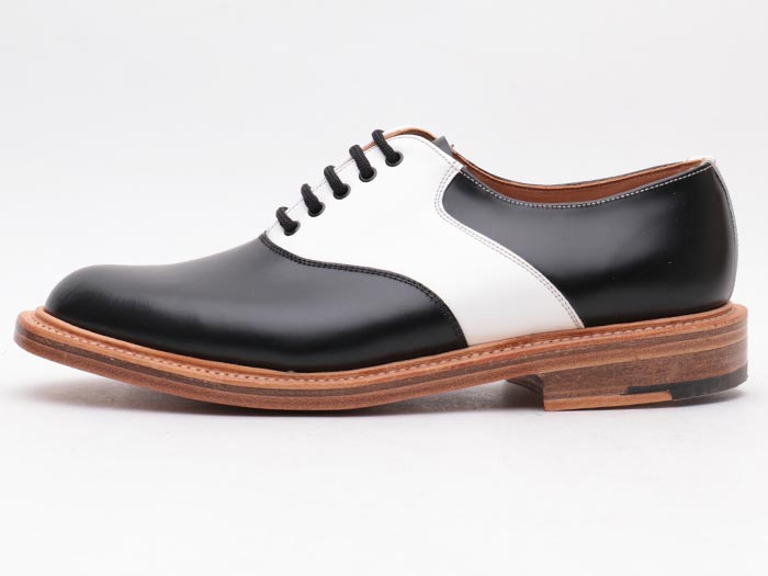 ジョージコックス13575ブラックレザー×ホワイトレザー【別注】／ROCK