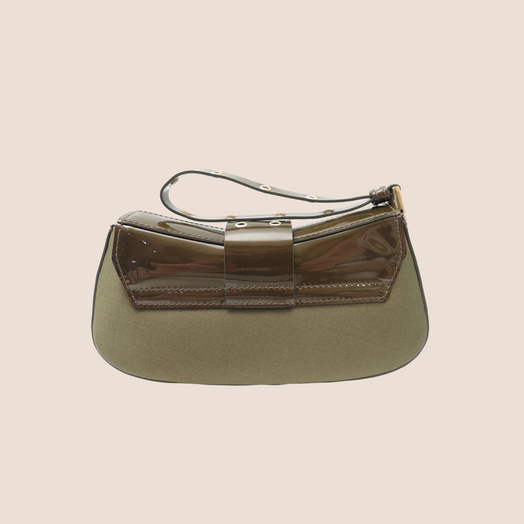 CHRISTIAN DIOR KHAKI STREET CHIC CLUTCH – RDB
