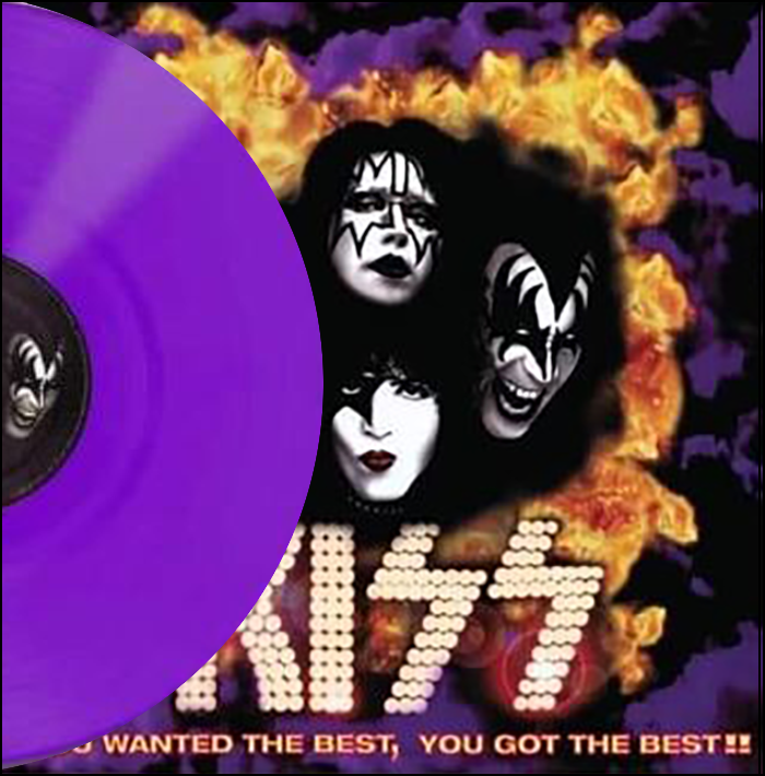 KISS: You Wanted The Best (2LP Purple Vinyl) (Unofficial) | Rue