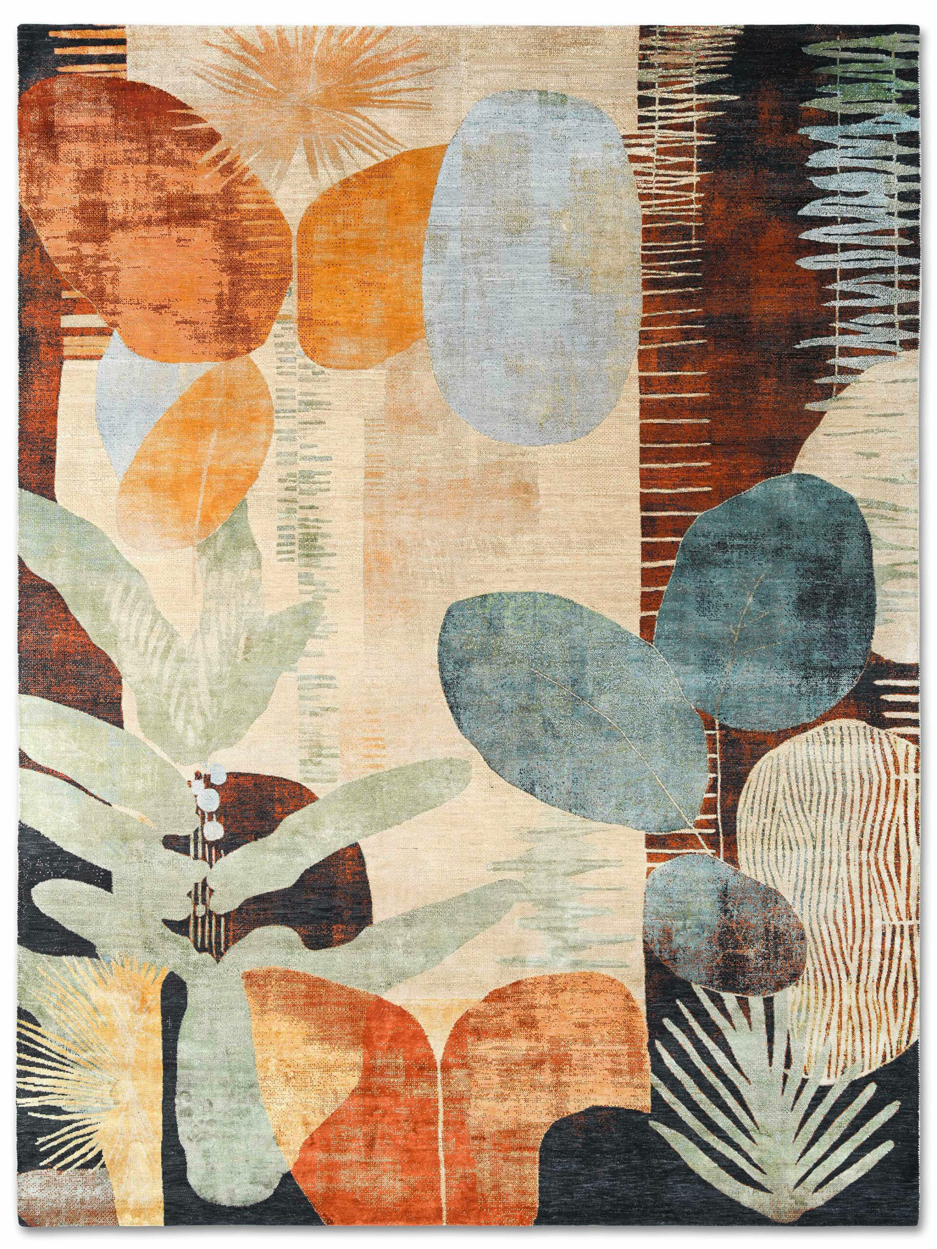 MidCentury Botanical No. 05 Original - RUG STAR