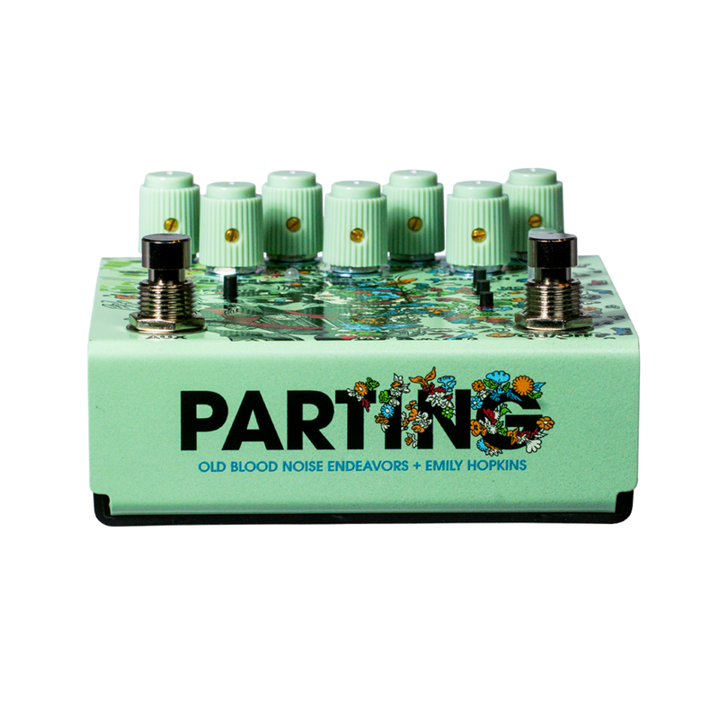Old Blood Noise Endeavors Parting Glitch Device Effect Pedal, Green