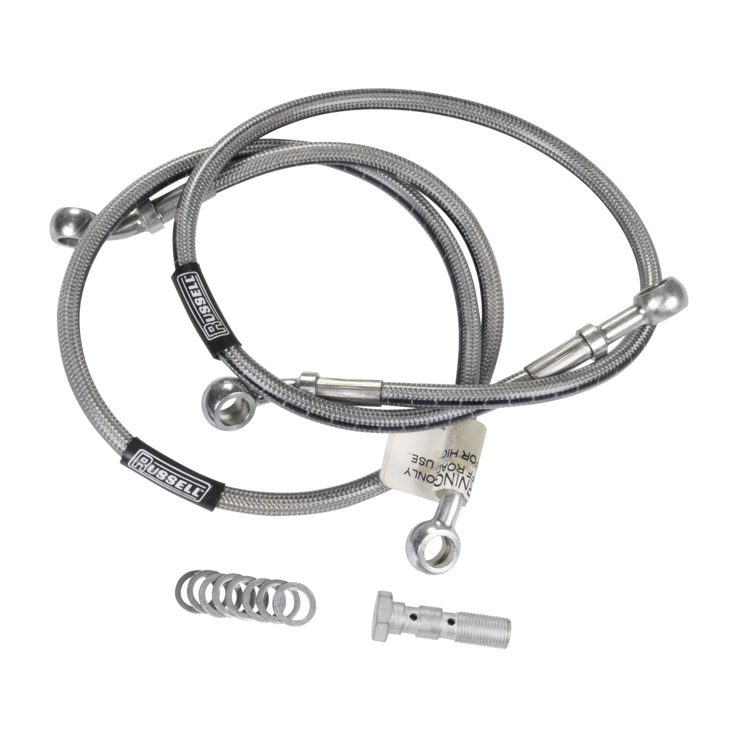 Russell Cycleflex Two-Line Racer Brake Hose Kit For 1995-97