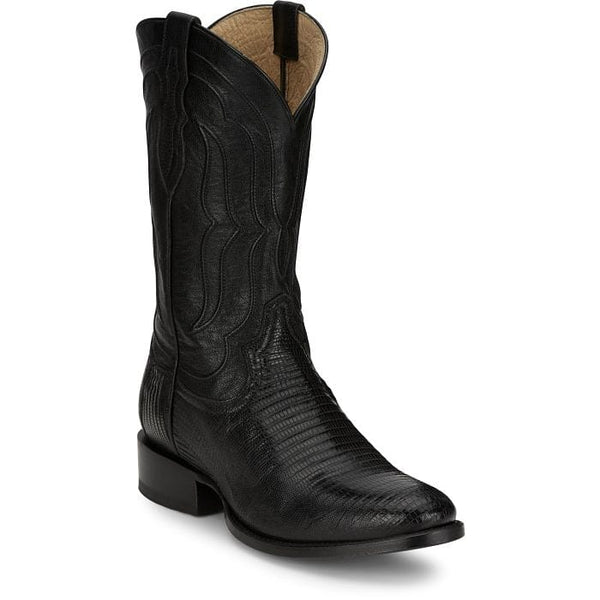 Tony Lama Men's Kirtland Black Lizard Boots DR5153 – Russell's
