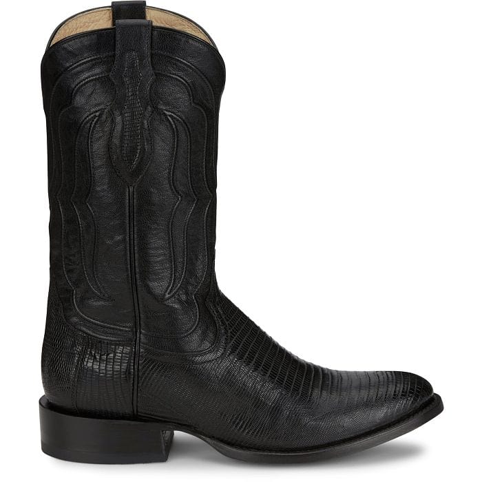 Tony Lama Men's Kirtland Black Lizard Boots DR5153 – Russell's