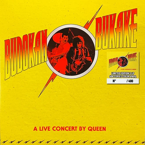 QUEEN 3xLP Budokan Bukake – A Live Concert By Queen – Deluxe