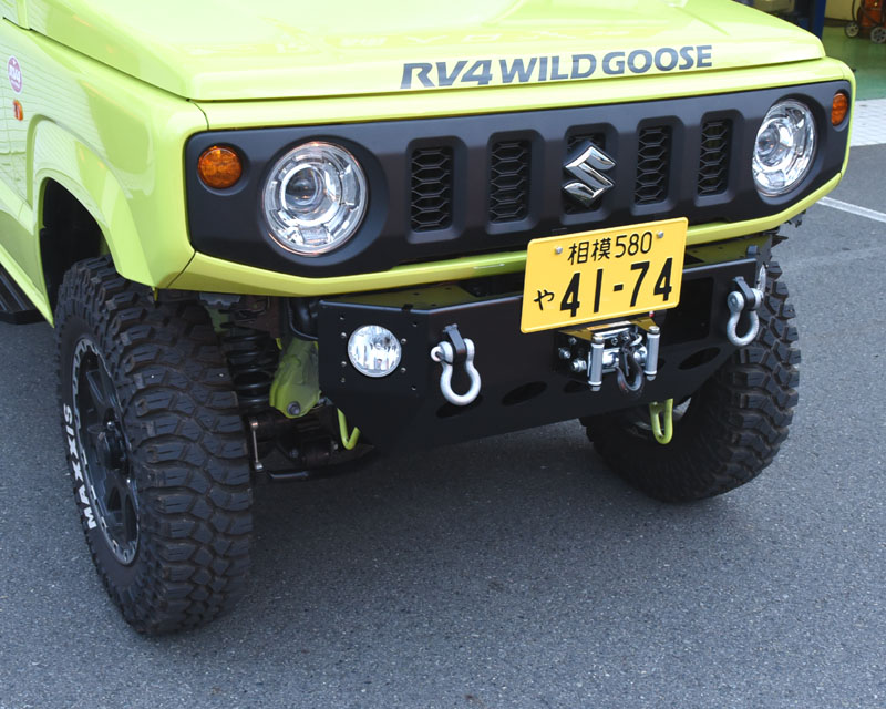 クロカンウインチバンパー (ジムニーJB64/JB74)｜RV4ワイルドグース