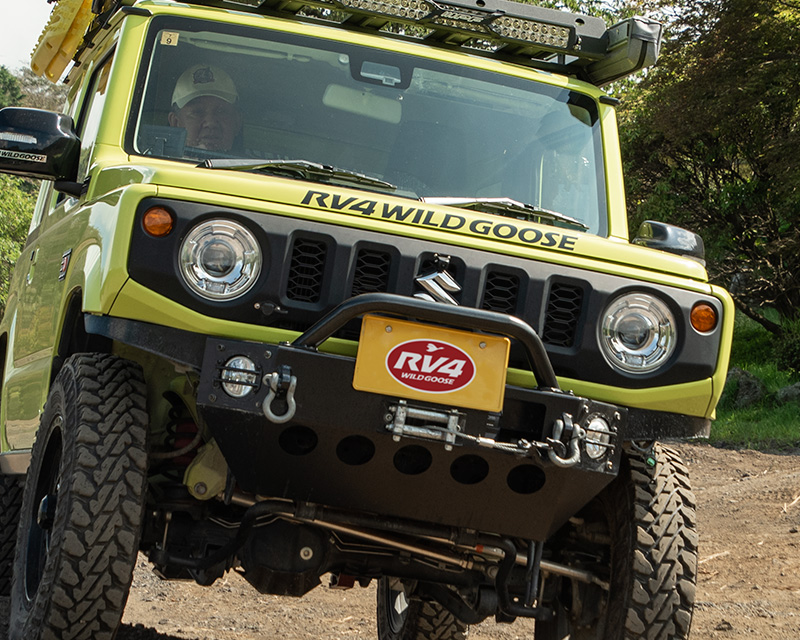 クロカンウインチバンパー (ジムニーJB64/JB74)｜RV4ワイルドグース
