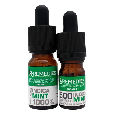 CBD+CBN+CBG Tincture with Indica Terpenes, Natural Orange