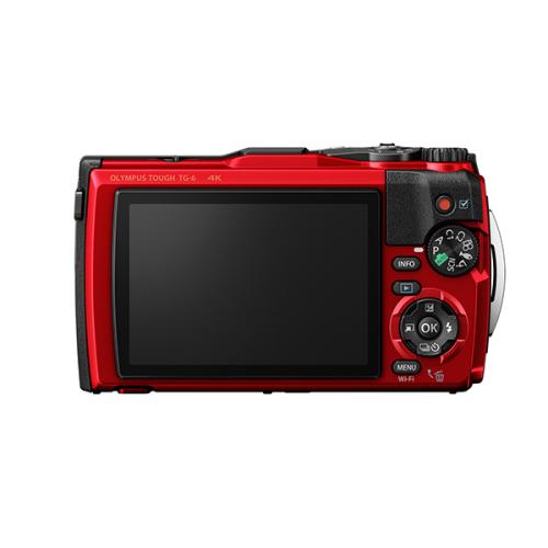 OLYMPUS 防水カメラ Tough TG-6 レッド /スーツケースレンタルは日本