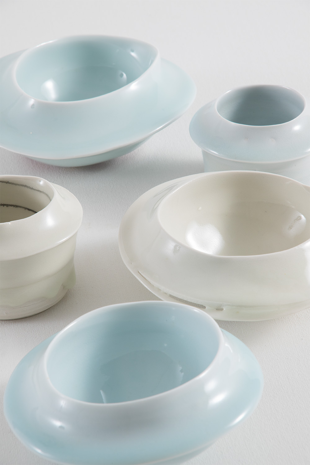 吉川正道 ひびか陶花器（A-2） - いけばな龍生派