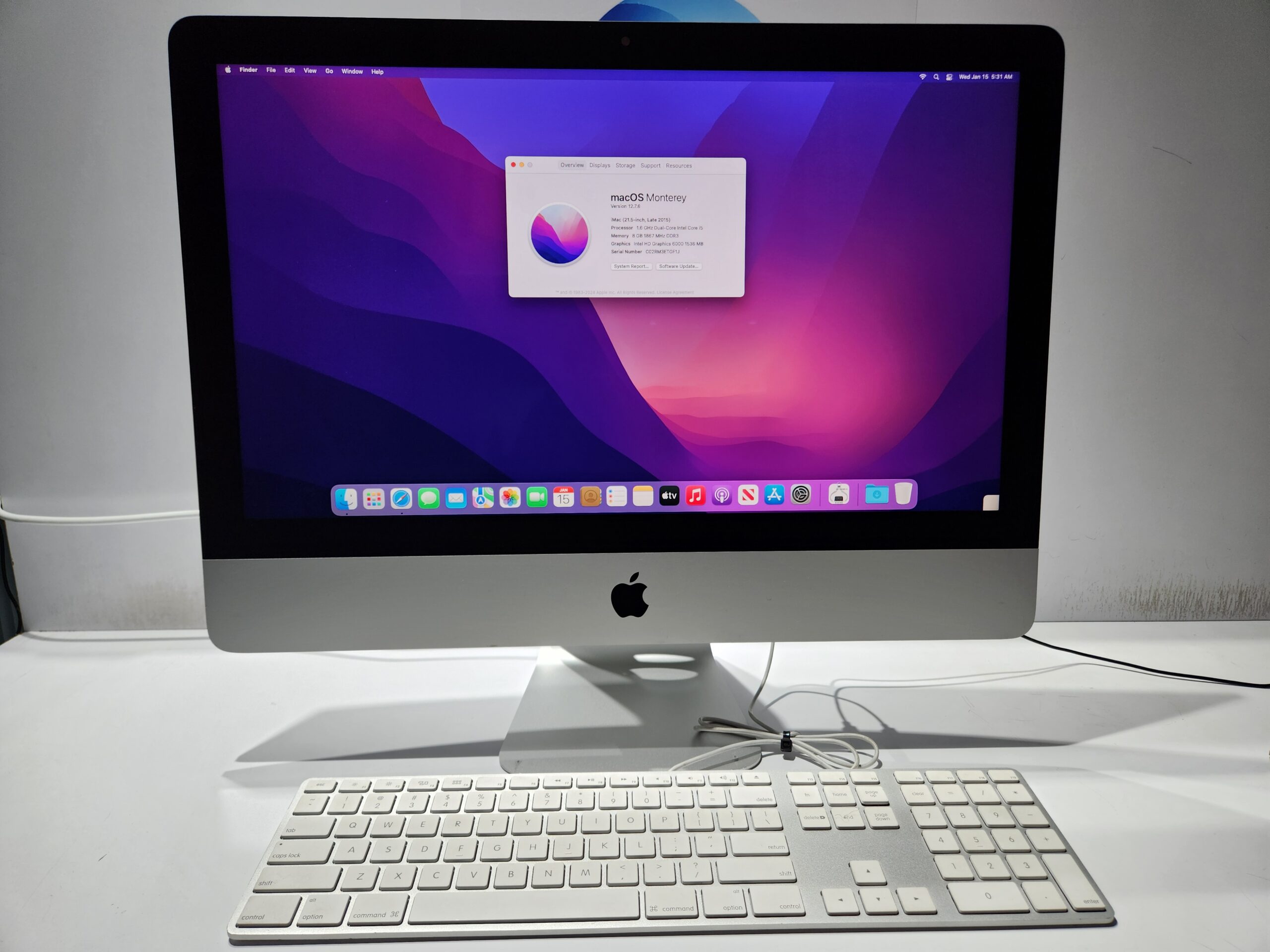 Apple iMac Late 2013 | 21.5-inch | Core i5 @2.7 GHz | 16GB RAM