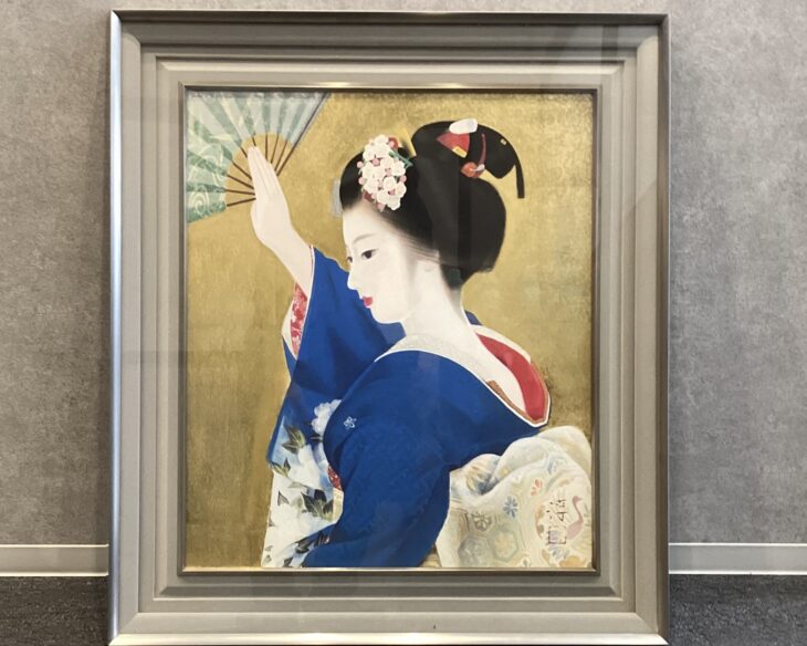 中尾淳 作 『舞妓』 買取価格相場｜骨董品買取 緑和堂