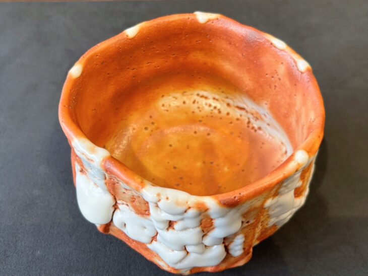 林正太郎 『赤志野茶盌』 ｜骨董品買取 緑和堂