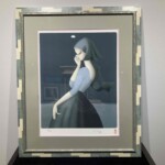 東郷青児 作 リトグラフ『望郷』 ｜骨董品買取 緑和堂