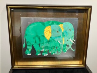 中川 一政 作『水彩画 鯛 扇面』 買取価格相場｜骨董品買取 緑和堂