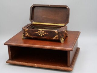 リュージュ REUGE 72弁オルゴール カノン リーフ型象篏細工 リュージュ