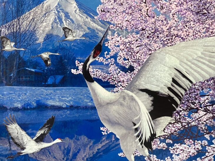 クリスチャン・ラッセン 『マウントフジ』 ｜骨董品買取 緑和堂