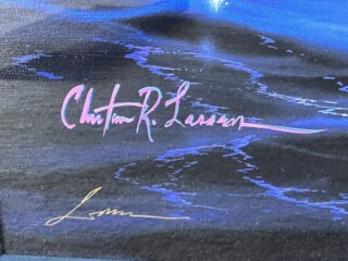 クリスチャン・ラッセン 『シーフライト』 ｜骨董品買取 緑和堂