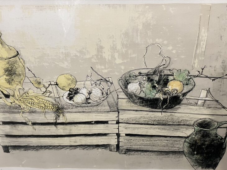 ジャン・ジャンセン 『とうもろこしのある静物』 ｜骨董品買取 緑和堂