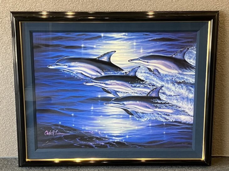 クリスチャン・ラッセン 『シーフライト』 ｜骨董品買取 緑和堂