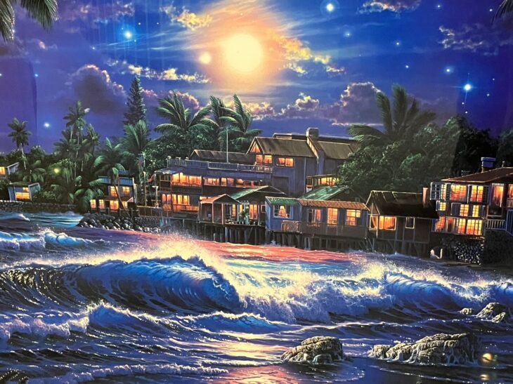 クリスチャン・ラッセン 『ラハイナスターライトⅡ』 ｜骨董品買取 緑和堂