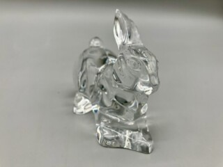 バカラ 『うさぎ 置物』 ｜骨董品買取 緑和堂