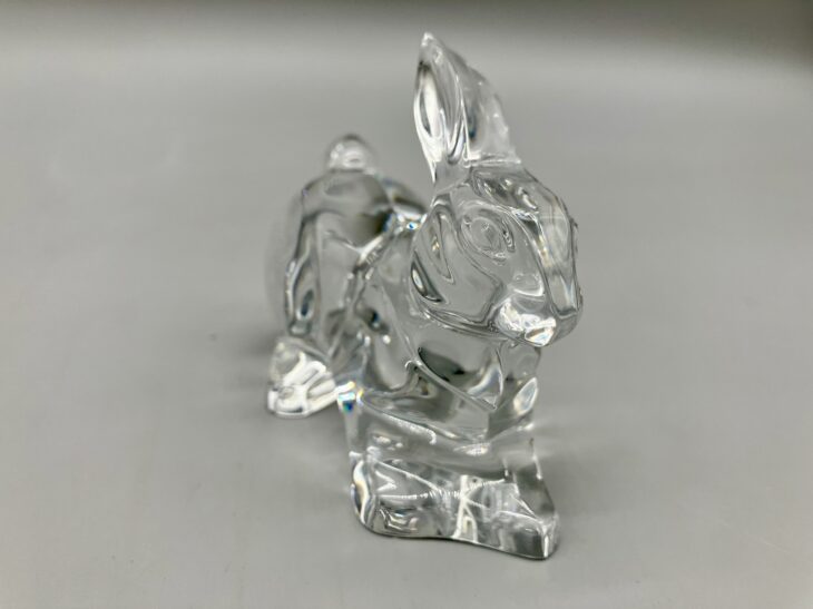 バカラ 『うさぎ 置物』 ｜骨董品買取 緑和堂