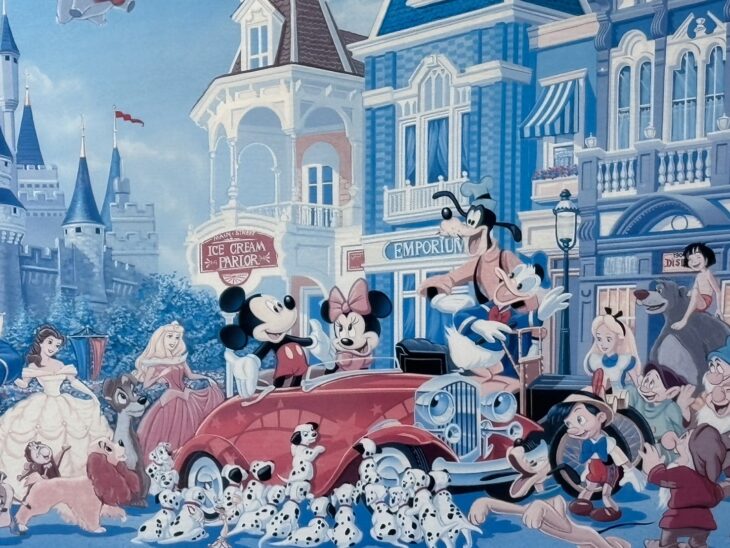 ディズニー ファインアート『Celebration』 ｜骨董品買取 緑和堂