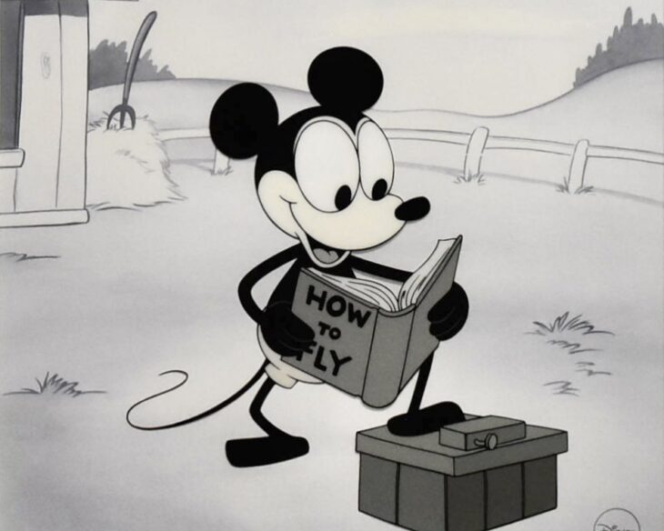 ディズニー【ミッキーの王子と少年】実際映画で使用された セル画 鑑定