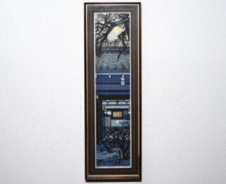 クリフトン・カーフ 作 『TEMPLE NIGHT』 ｜骨董品買取 緑和堂