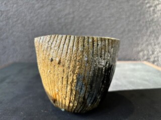 伊勢崎晃一朗 『引出黒茶碗』 ｜骨董品買取 緑和堂