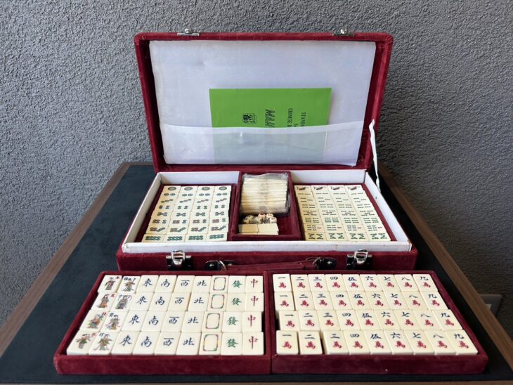 象牙製 麻雀牌 ｜骨董品買取 緑和堂