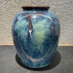 海鼠釉 壺 ｜骨董品買取 緑和堂