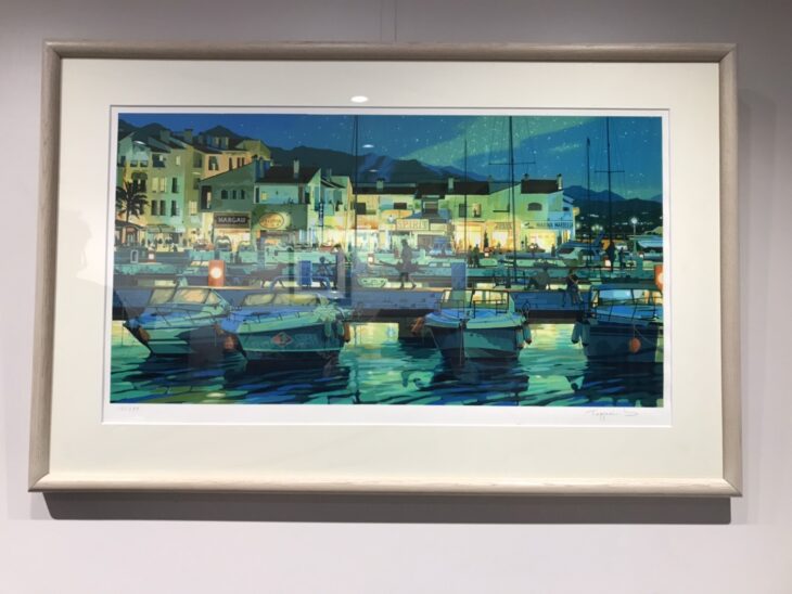 笹倉鉄平 『プエルト・バヌス』 買取価格相場｜骨董品買取 緑和堂