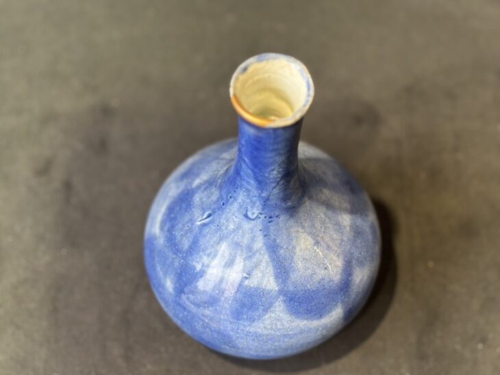 李朝 瑠璃釉 徳利 ｜骨董品買取 緑和堂