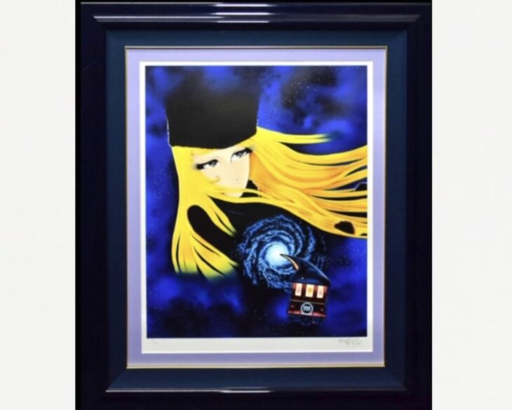 松本零士 『銀河鉄道999～母なるアンドロメダへ～』 シルクスクリーン