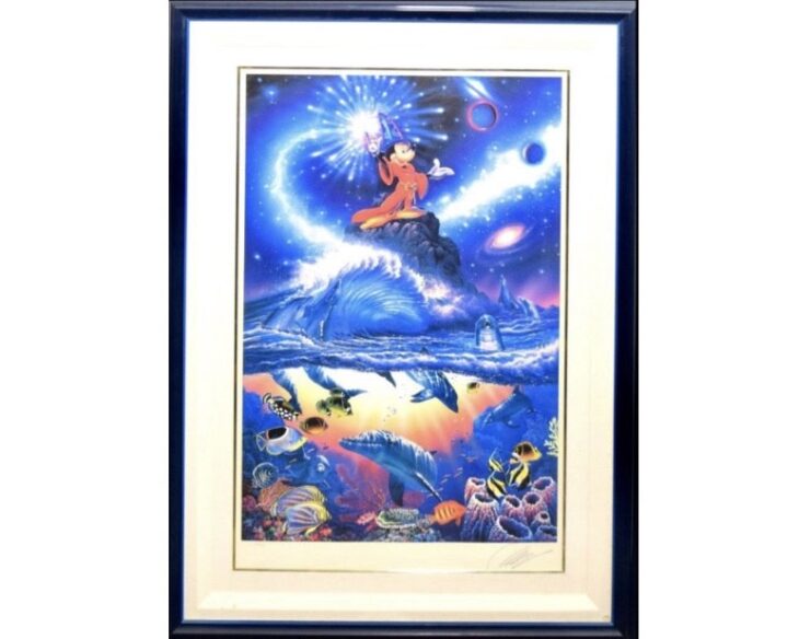 クリスチャン・ラッセン『ソーサラー・オブ・ザ・シー』 ｜骨董品買取