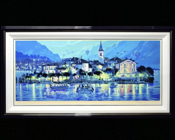 笹倉鉄平 『ラゴ・マジョーレ』 ｜骨董品買取 緑和堂