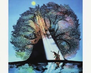 藤城清治『月光の響』 ｜骨董品買取 緑和堂