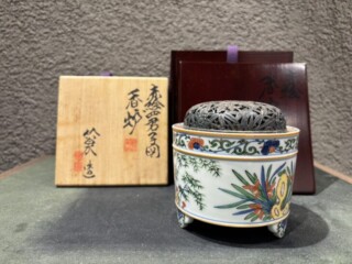 真葛 香山 作『真葛焼 香炉』 買取価格相場｜骨董品買取 緑和堂