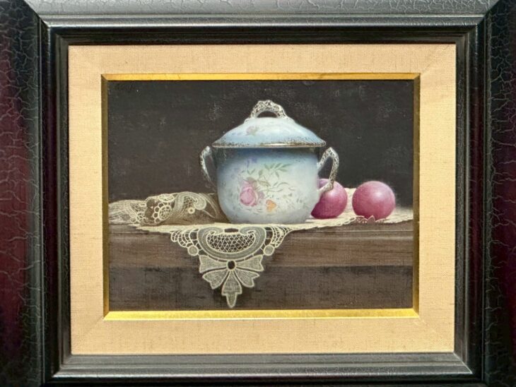 北浩二 静物画 ｜骨董品買取 緑和堂