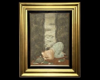 人見友紀 『逃亡画家』 映像オリジナル絵画 ｜骨董品買取 緑和堂