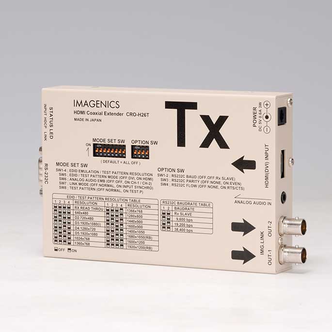 CRO-H26T イメージニクス IMAGENICS IMG.Link送信器 CRO-H26T アイワン